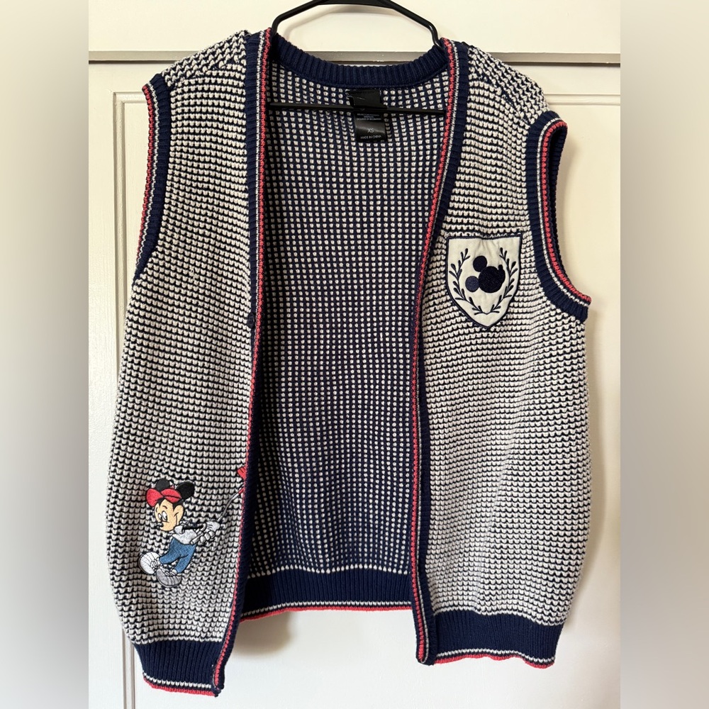 Disney Mickey Mouse Golf Sweater Vest - BoxLunch Exclusive